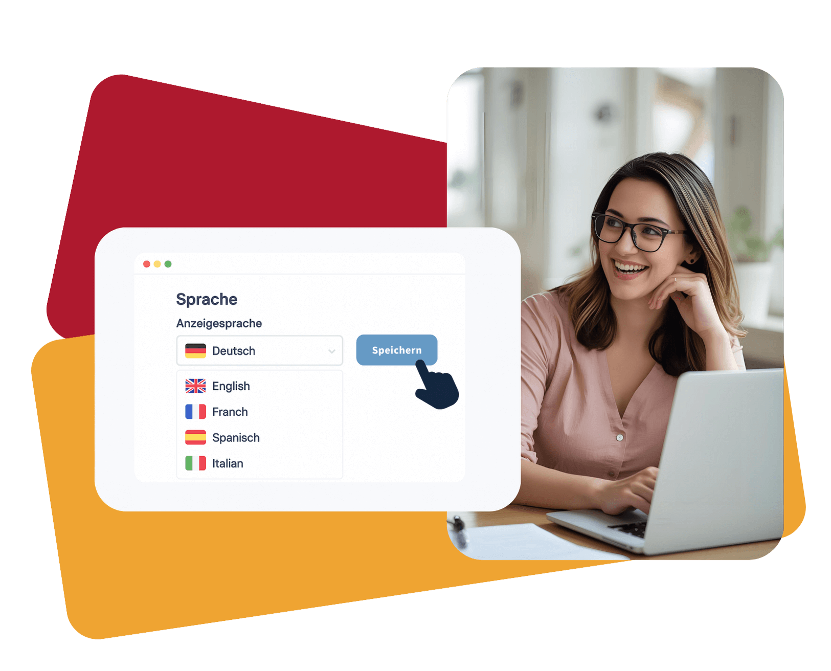 Spreadmind Funktion - Mehrsprachigkeit