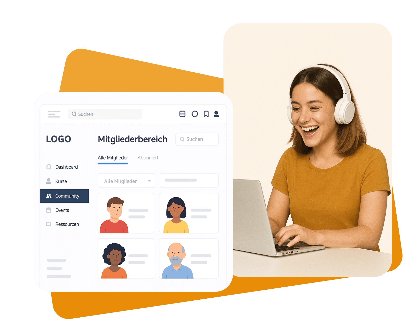 Spreadmind Funktion - Mitgliederbereich