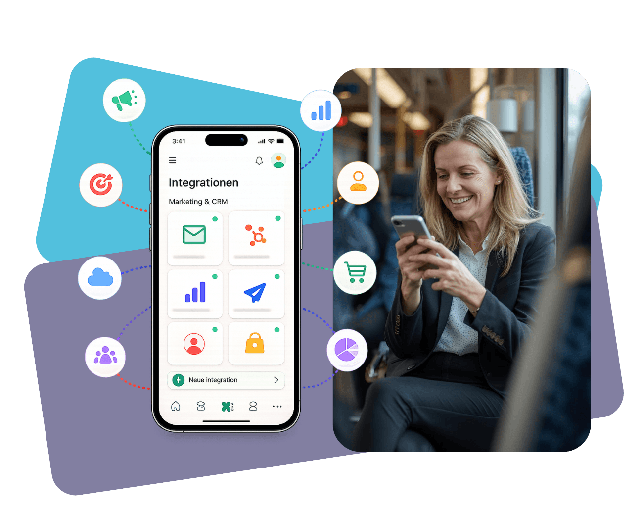 Spreadmind Funktion - Marketing- & CRM-Integration