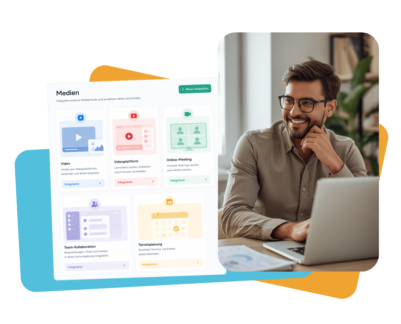 Spreadmind Funktion - Medien Integration